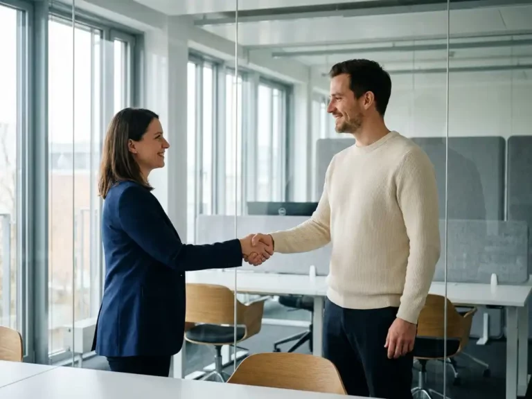What is the difference between Sie and du in a German office?