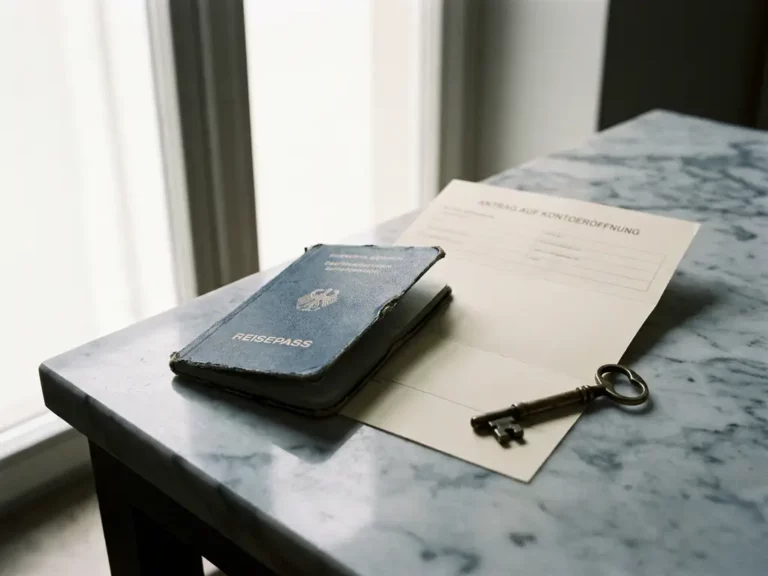 How do you open a bank account in Germany as a foreigner?